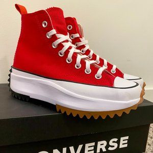 Converse Run Star Hike Platform - Red